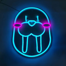 Charger l&#39;image dans la galerie, Walrus blushing neon light
