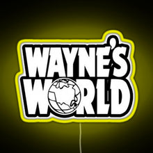 Charger l&#39;image dans la galerie, Wayne s World RGB neon sign yellow