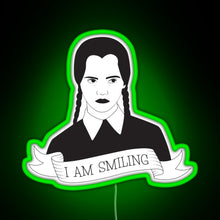 Charger l&#39;image dans la galerie, Wednesday Addams RGB neon sign green