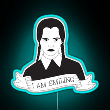 Charger l&#39;image dans la galerie, Wednesday Addams RGB neon sign lightblue 
