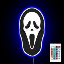Charger l&#39;image dans la galerie, What s your favourite scary movie RGB neon sign remote
