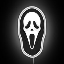 Charger l&#39;image dans la galerie, What s your favourite scary movie RGB neon sign white 