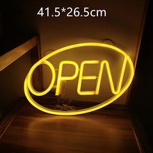 Charger l&#39;image dans la galerie, OPEN door wall neon led light