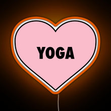 Charger l&#39;image dans la galerie, Yoga Love RGB neon sign orange