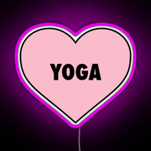 Charger l&#39;image dans la galerie, Yoga Love RGB neon sign  pink