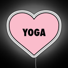 Charger l&#39;image dans la galerie, Yoga Love RGB neon sign white 