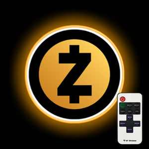 Zcash neon sign